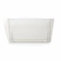 Bondad Unbreakable Plastic Letter Wall File, Clear BO3757654